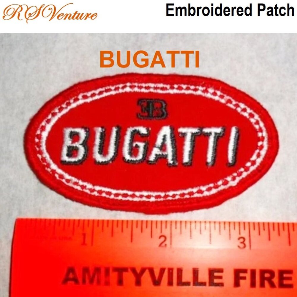 Buy 1 get 1 FREE, Vintage Bugatti Car Patch